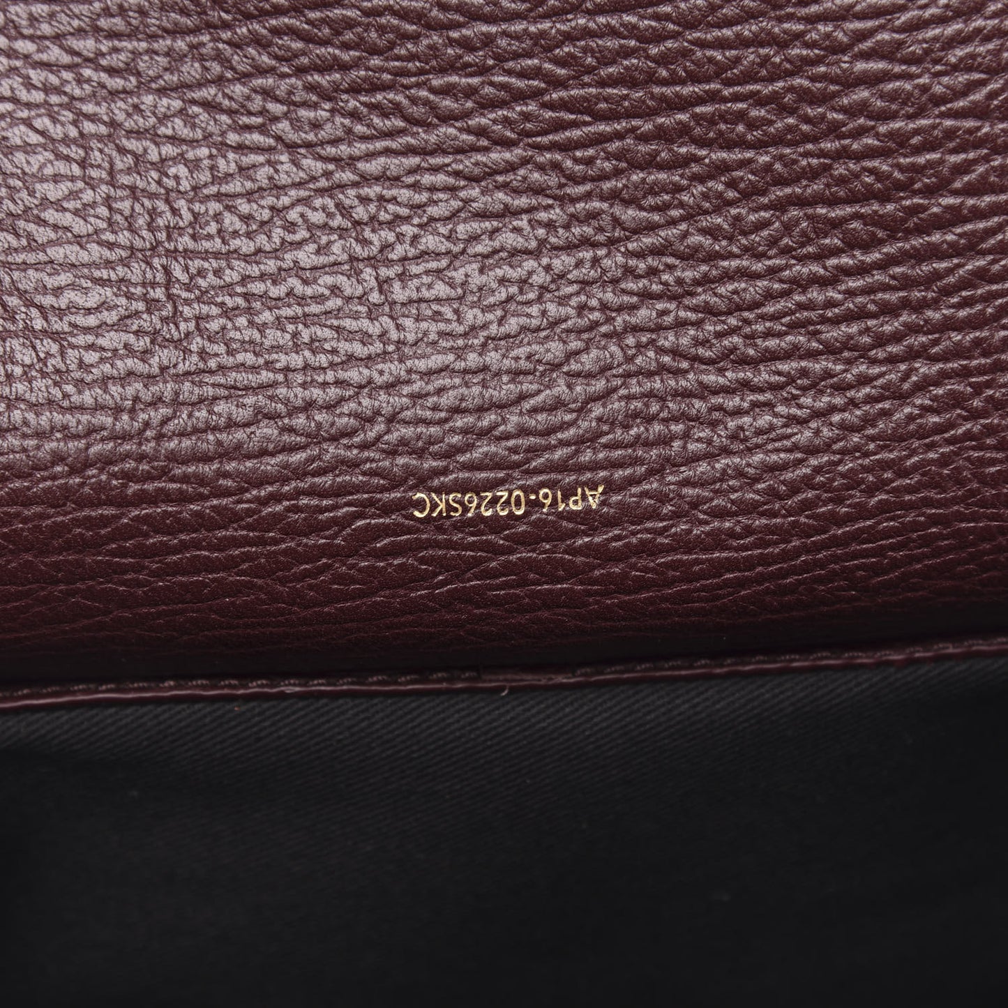 3.1 Textured Calfskin Mini Pashli Satchel Burgundy