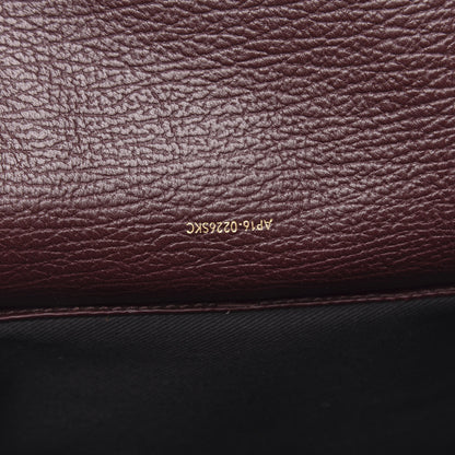 3.1 Phillip Lim 3.1 Textured Calfskin Mini Pashli Satchel Burgundy 7 of 10
