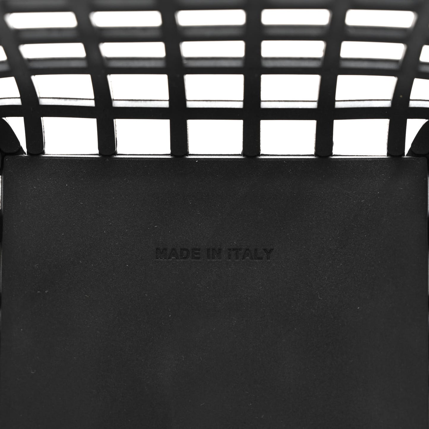 Recycled Plastic Vitello Liberty Matte Medium Fendi Basket Black Miele Scuro