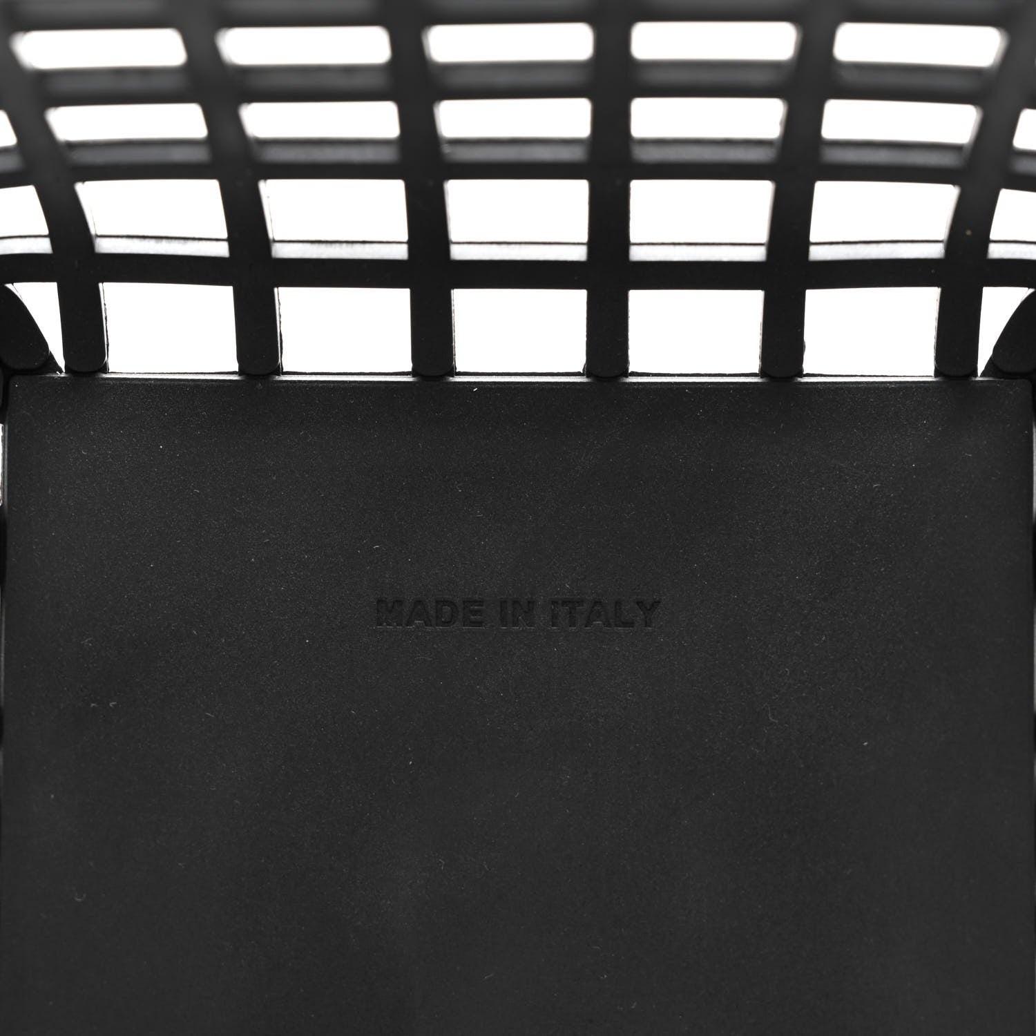 Fendi Recycled Plastic Vitello Liberty Matte Medium Fendi Basket Black Miele Scuro 7 of 11
