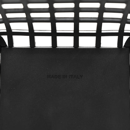 Fendi Recycled Plastic Vitello Liberty Matte Medium Fendi Basket Black Miele Scuro 7 of 11