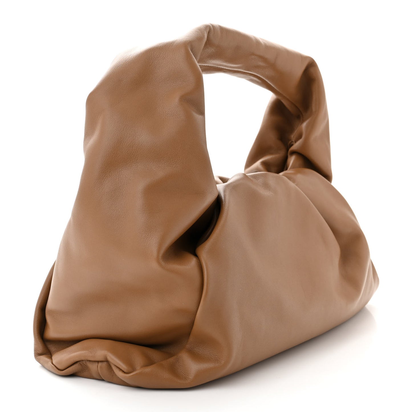 Smooth Butter Calfskin Small The Shoulder Pouch Cammello