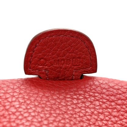 Hermes Taurillon Clemence EVELYNE III PM Rouge Garance 7 of 11