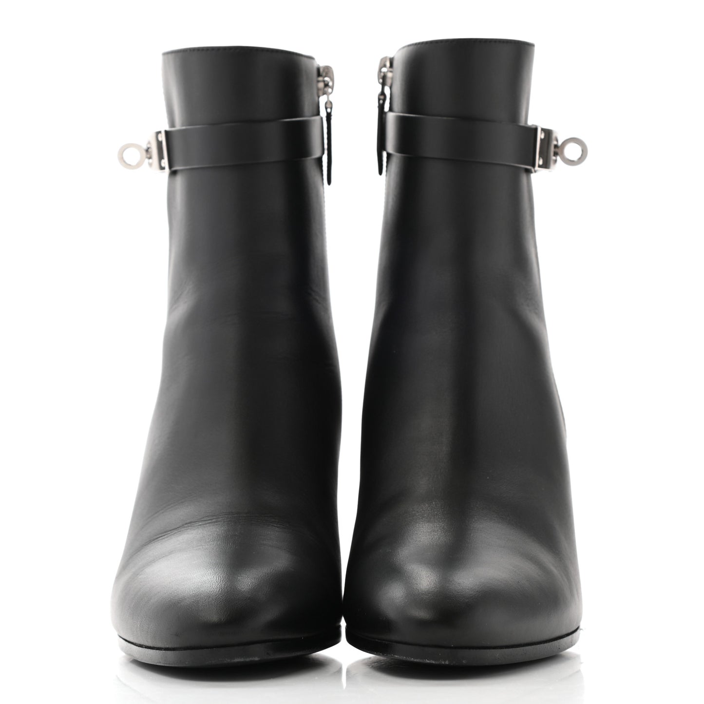 Calfskin Saint Germain Ankle Boots 38.5 Black