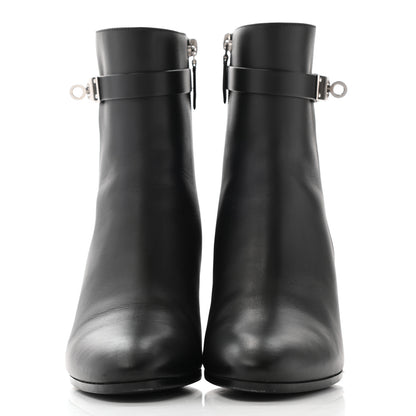 Hermes Calfskin Saint Germain Ankle Boots 38.5 Black 2 of 12