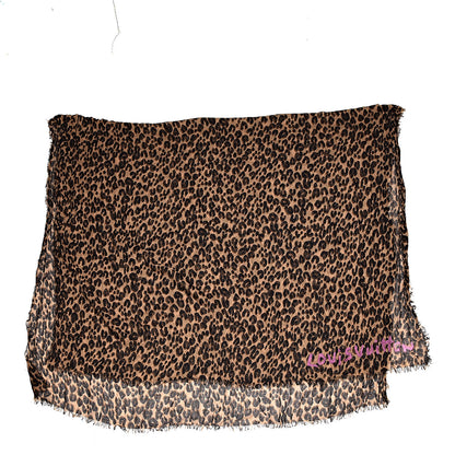 Louis Vuitton Cashmere Silk Leopard Etole Stole Marron 3 of 4