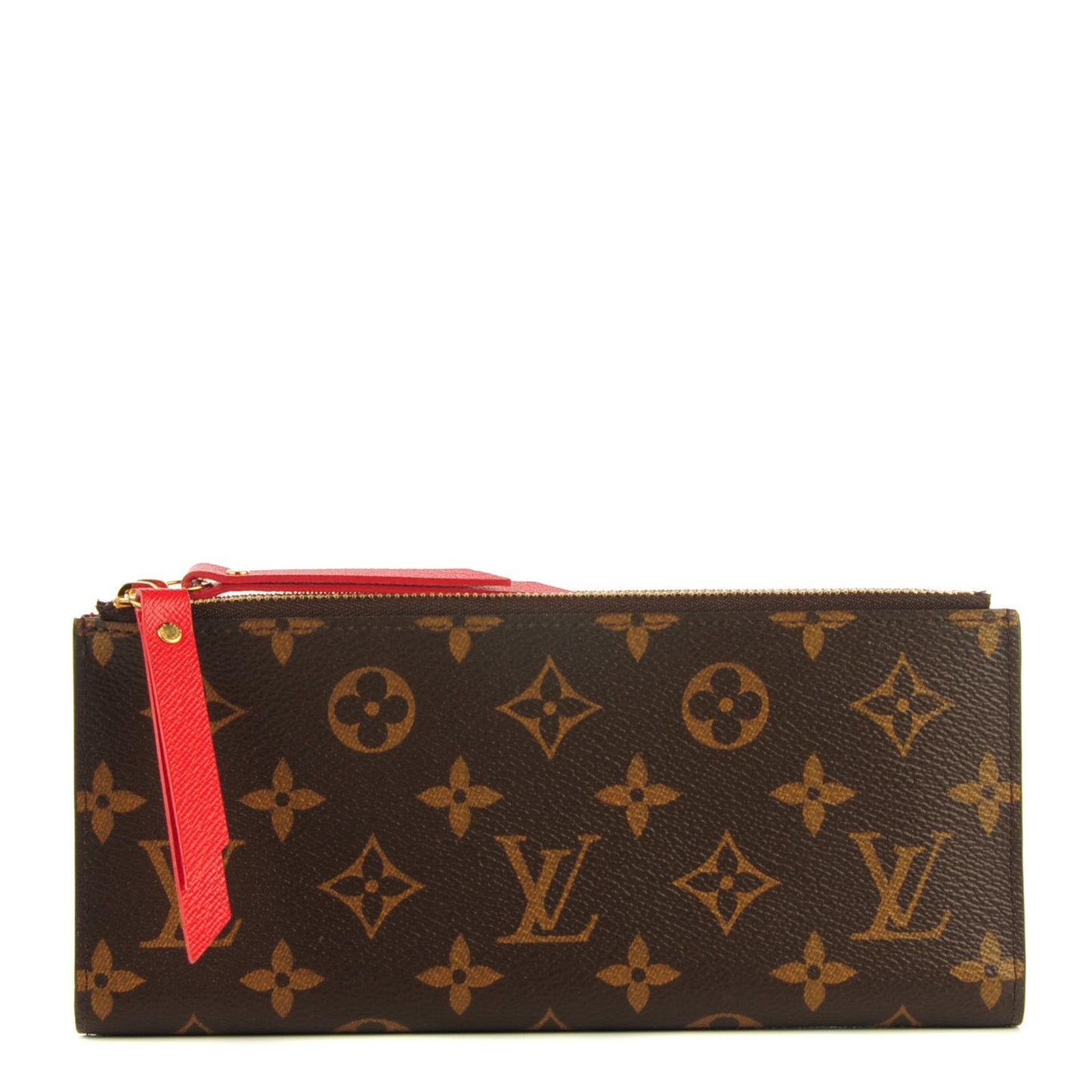 Monogram Adele Wallet Coquelicot