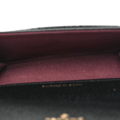 Chanel Caviar Quilted Flap Card Holder Wallet Black 5 of 11