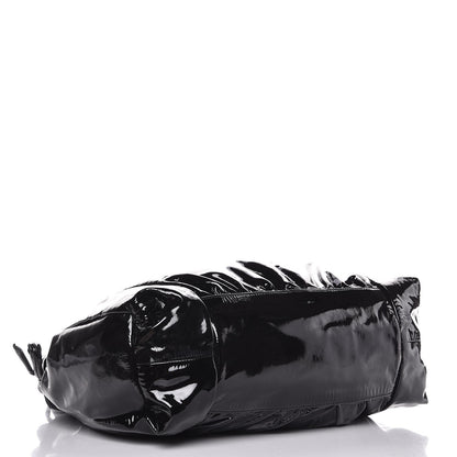 Gucci Patent Large Hysteria Top Bag Black 4 of 9