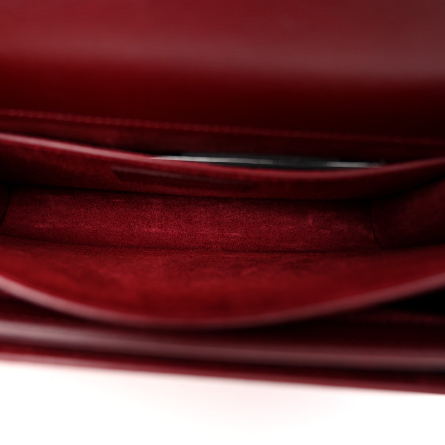Saint Laurent Calfskin Medium Monogram Sunset Pallisandre 5 of 11
