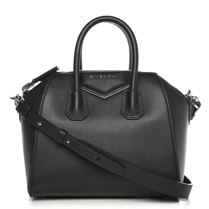 Givenchy Calfskin Mini Metal Antigona Black 1 of 8
