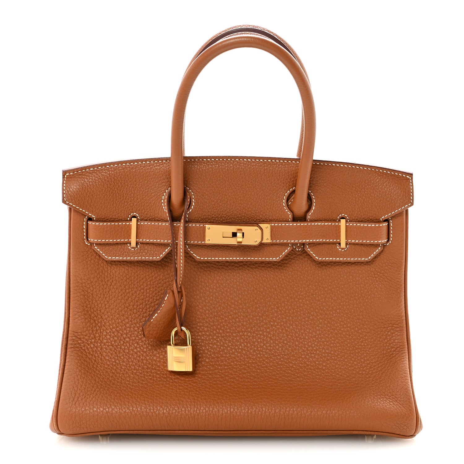 Hermes Togo Birkin 30 Gold 1 of 10