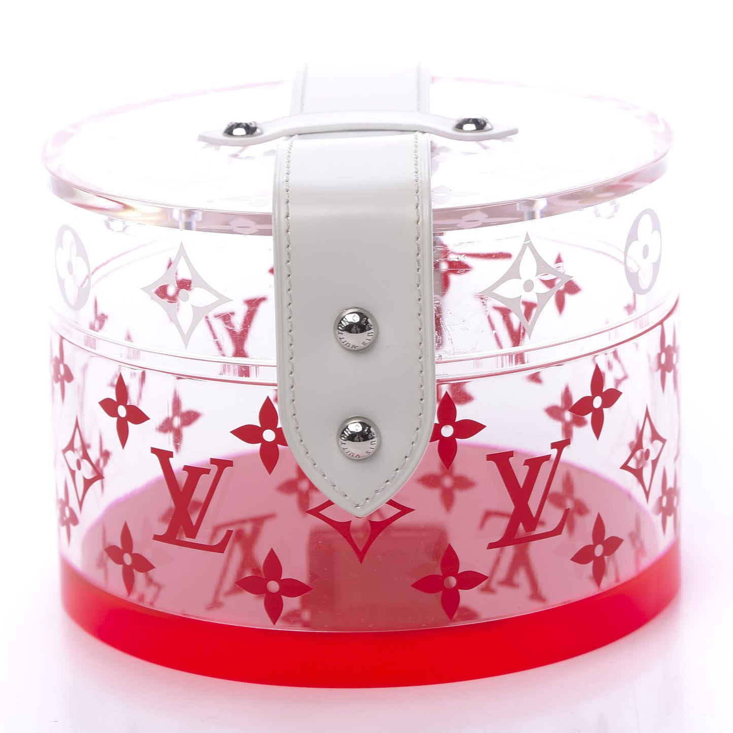 Transparent Plexiglass Box Scott Fluorescent Pink