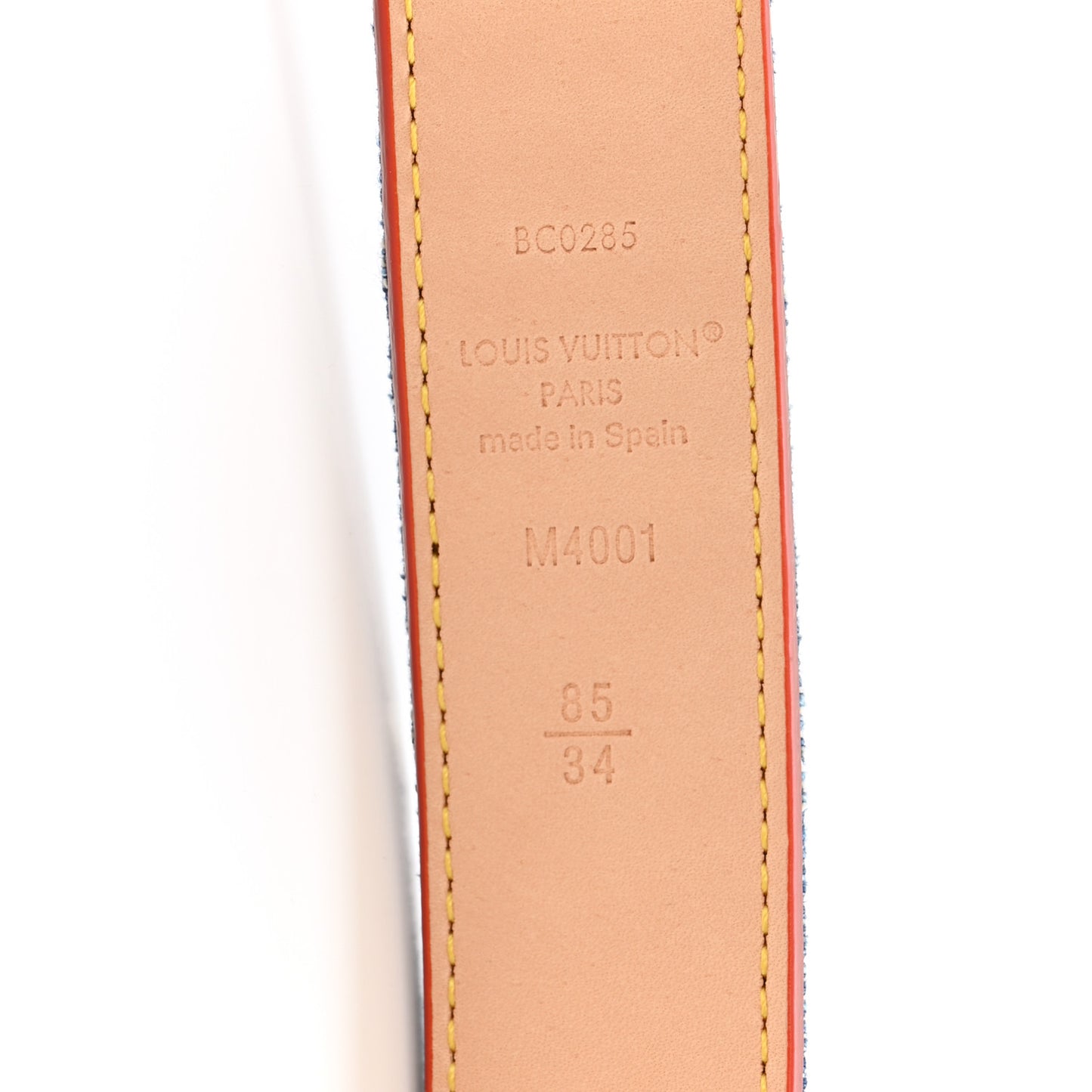Denim Ardillon 30mm Belt 85 34 Blue
