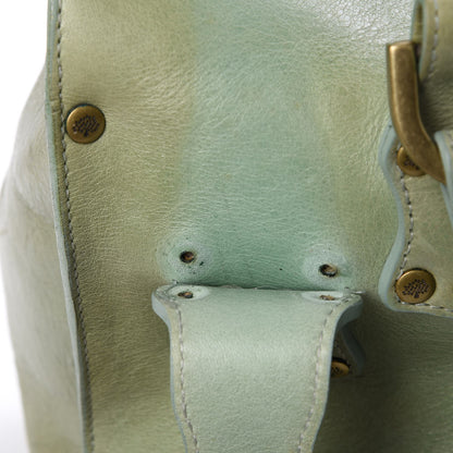 Mulberry Calfskin Roxanne Satchel Green 10 of 12