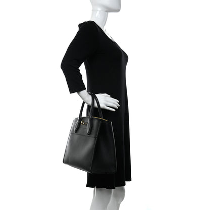 Louis Vuitton Taurillon City Steamer MM Black 2 of 11