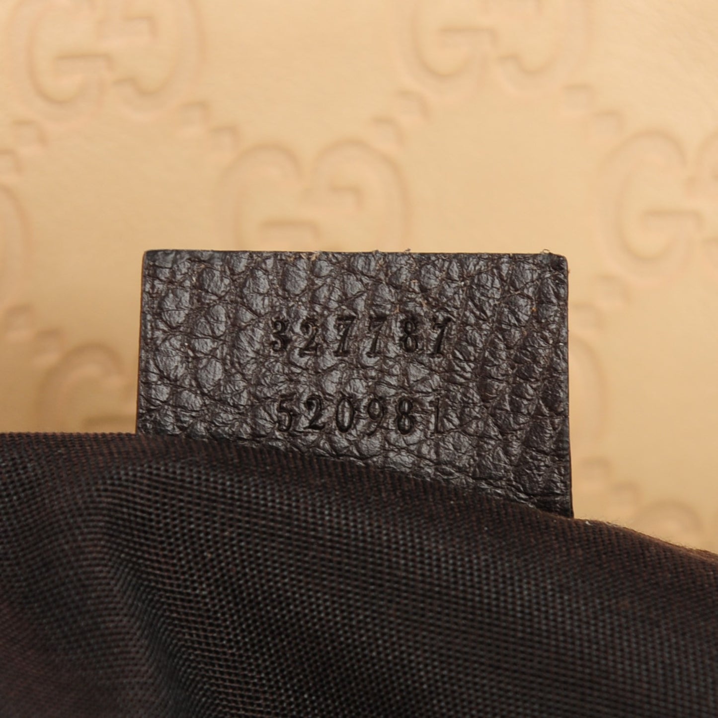 Guccissima D Gold Tote Beige