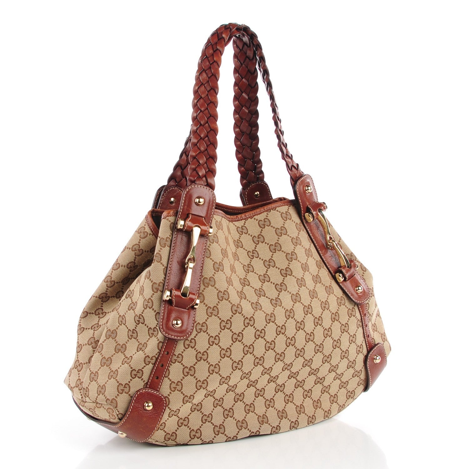 Gucci Monogram Medium Pelham Shoulder Bag Brown 3 of 7