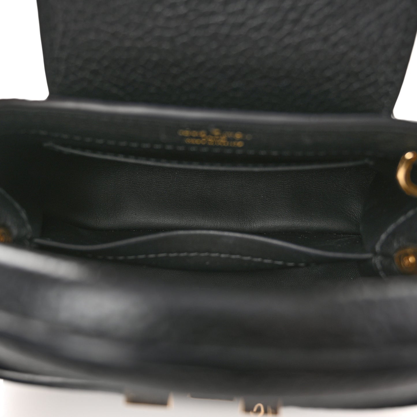 Taurillon Mini Capucines Black