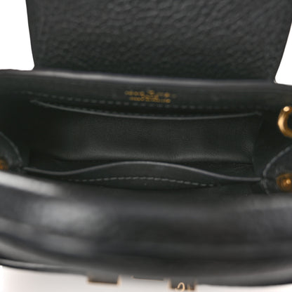 Louis Vuitton Taurillon Mini Capucines Black 5 of 9