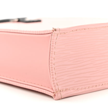 Louis Vuitton Epi Petit Sac Plat Rose Ballerine 7 of 9