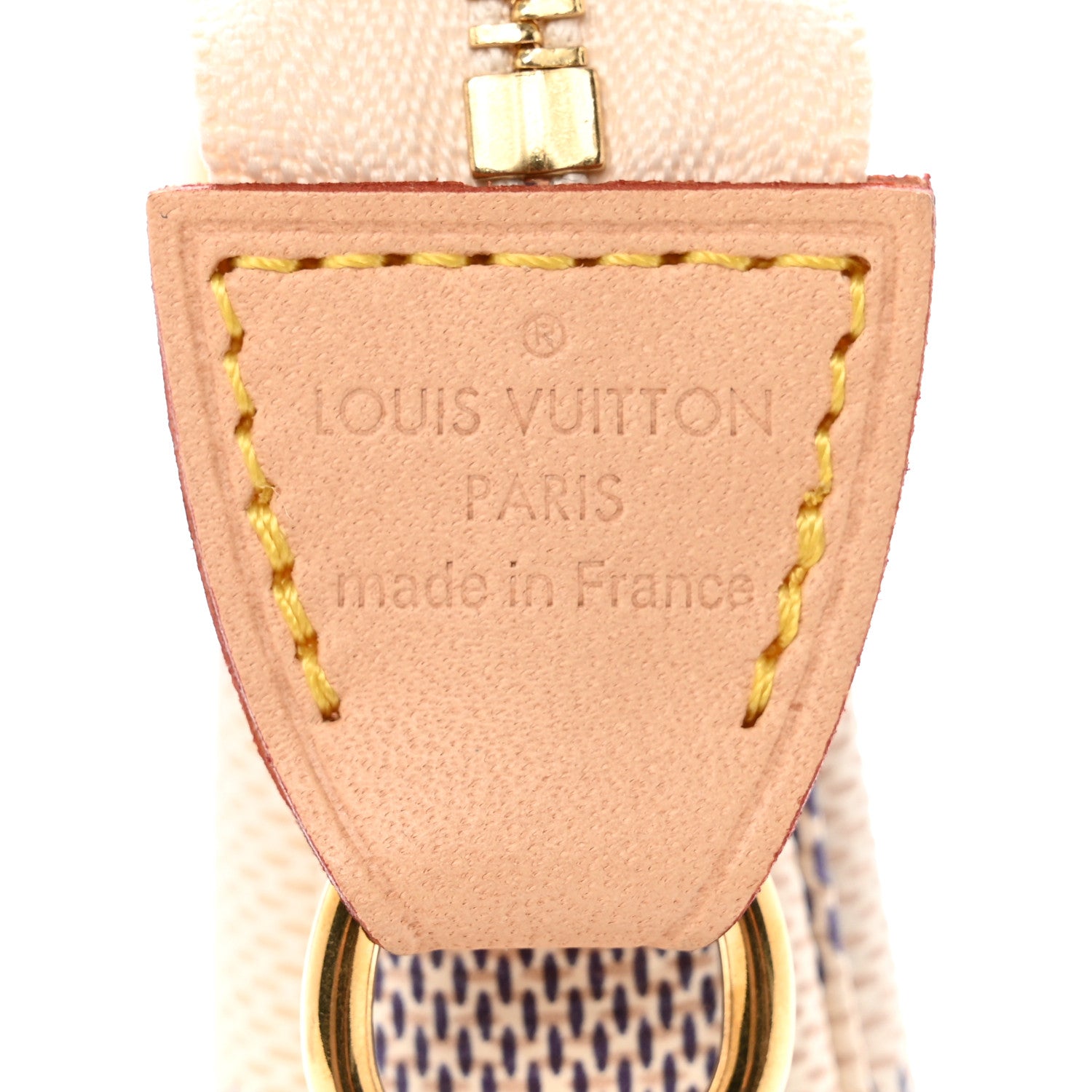 Louis Vuitton Damier Azur Mini Pochette Accessories 7 of 8