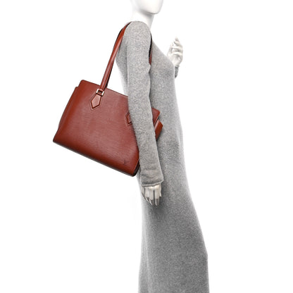 Louis Vuitton Epi Dupleix Kenyan Fawn 2 of 9