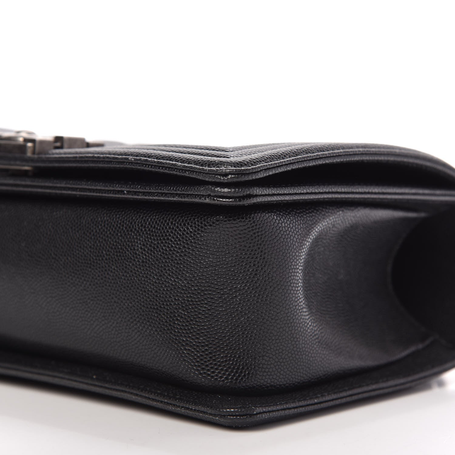 Chanel Caviar Quilted Medium Boy Flap Black 8 of 12