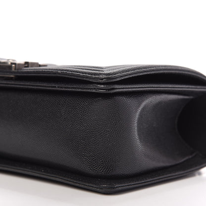 Chanel Caviar Quilted Medium Boy Flap Black 8 of 12