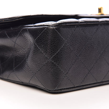 Chanel Caviar Quilted Medium Double Flap Black 15 of 18