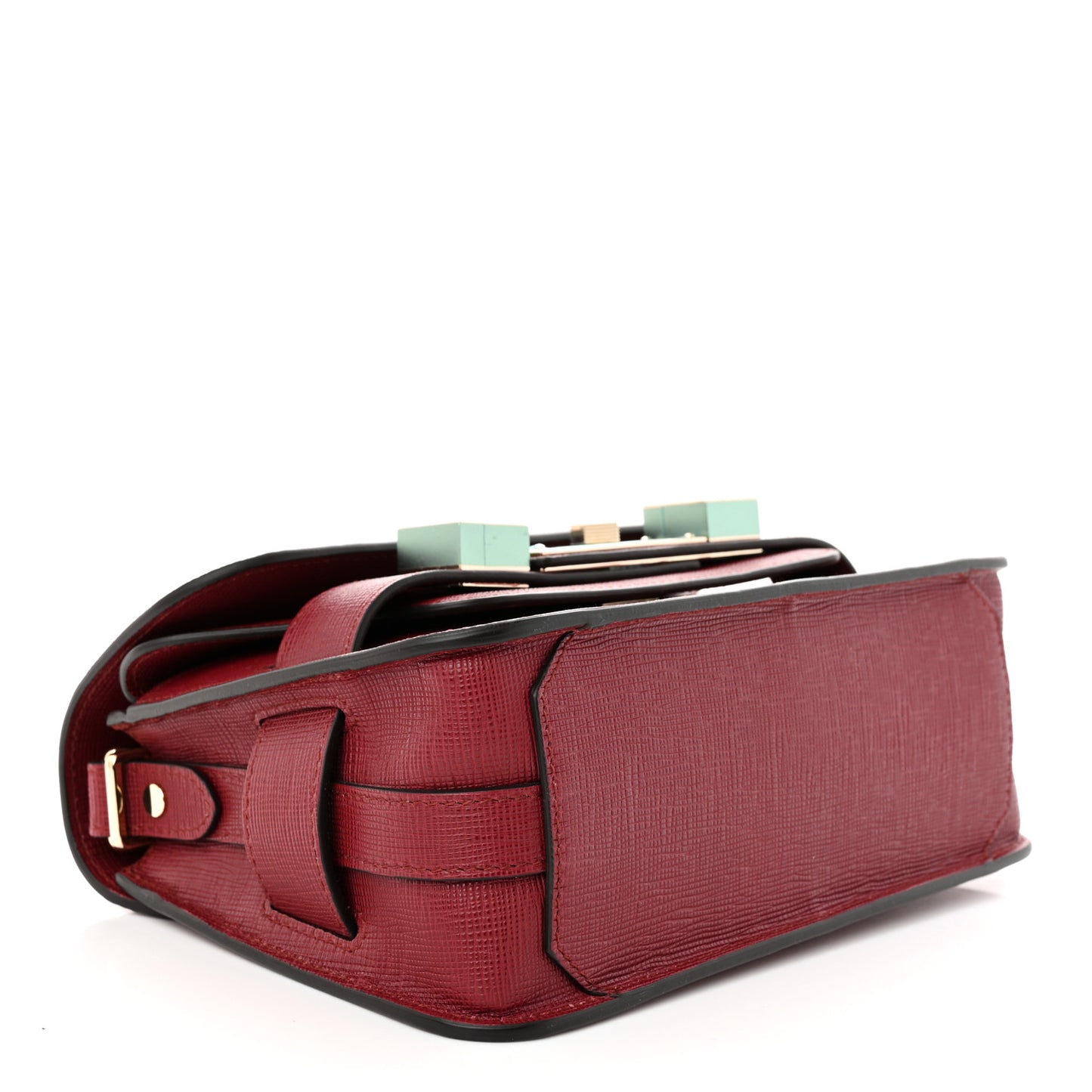 New Linosa Mini PS11 Classic Shoulder Bag Flame Red