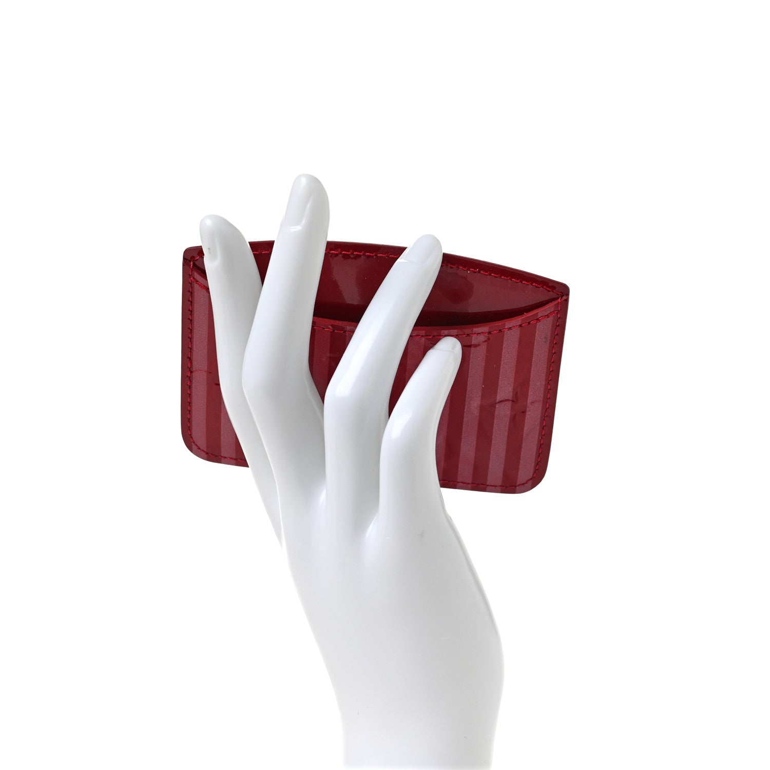 Louis Vuitton Vernis Rayures Mirror Case Pomme D'Amour 2 of 7