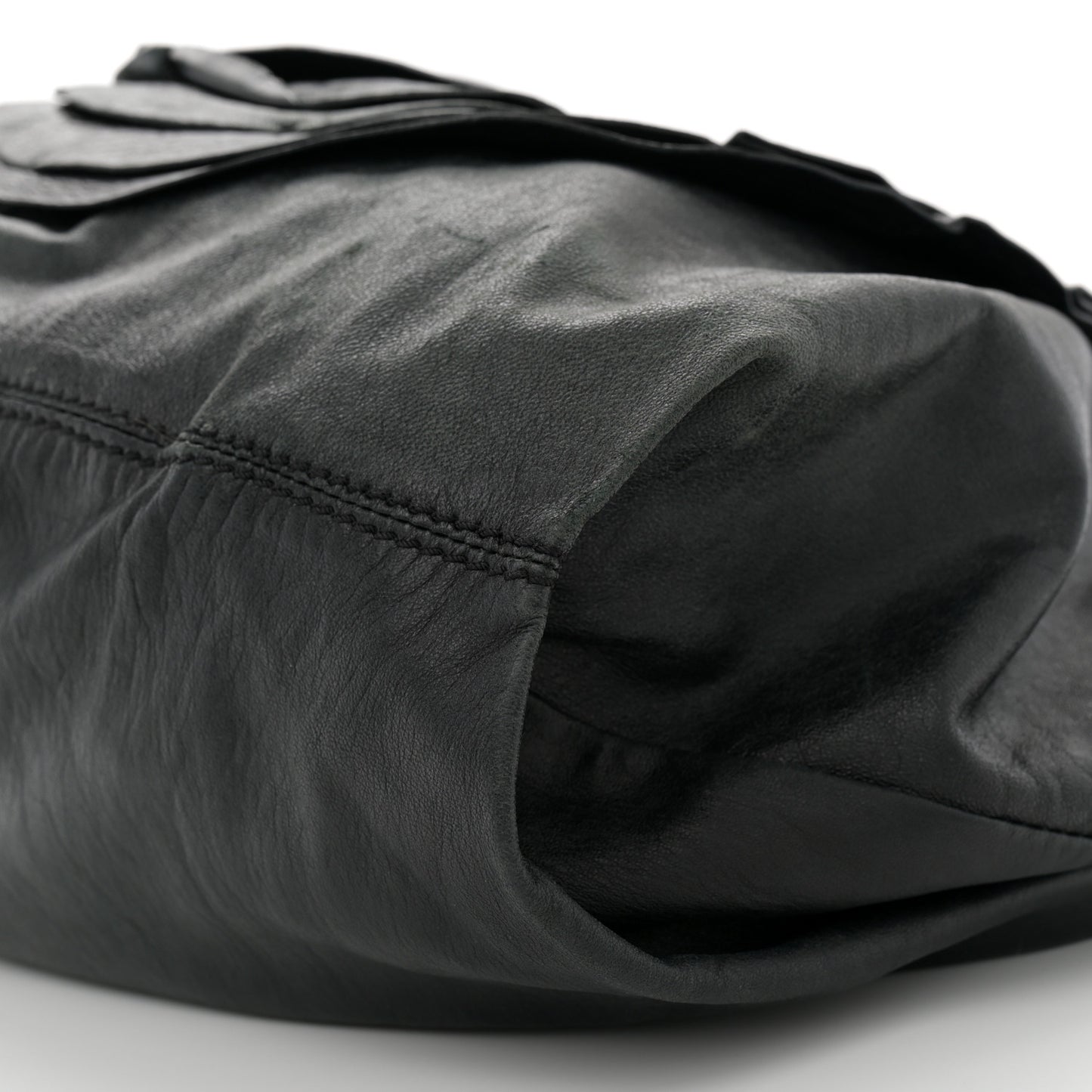 Nappa Petale Rose Hobo Black