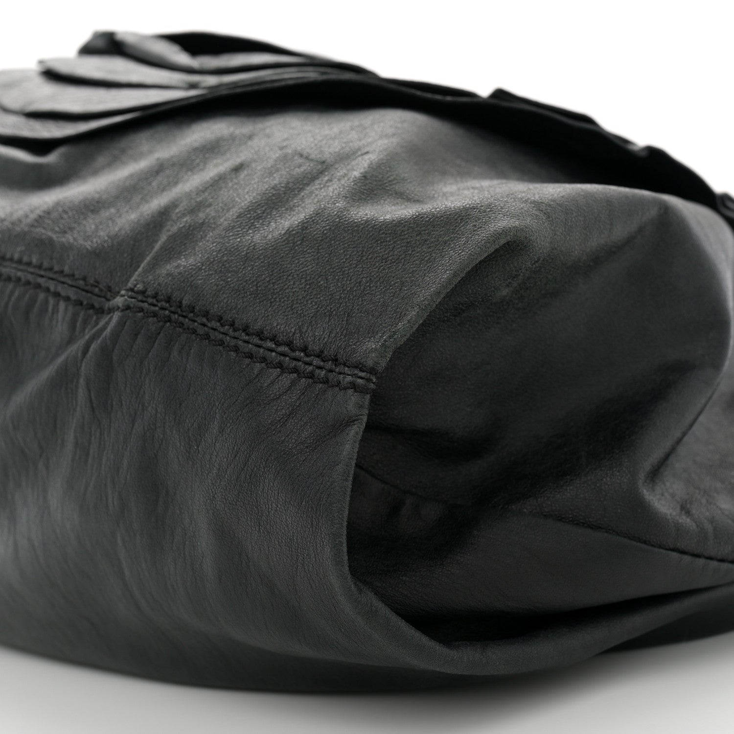 Valentino Garavani Nappa Petale Rose Hobo Black 9 of 15