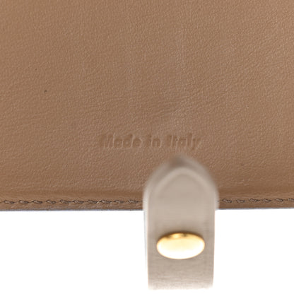 Celine Grained Calfskin Medium Multifunction Strap Wallet Porcelain 7 of 11
