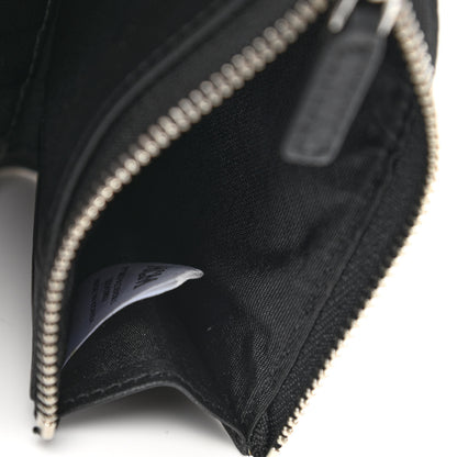 MCM Visetos Compact Wallet Black 7 of 7