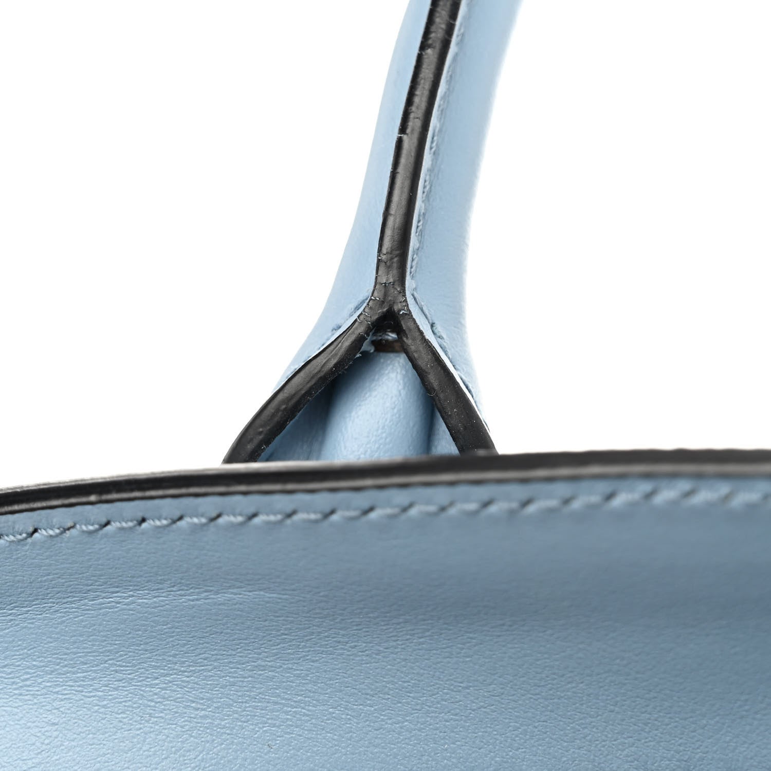 Prada Saffiano Cuir Calfskin Mini Monochrome Top Handle Tote Astrale 10 of 10