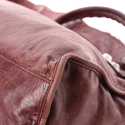 Balenciaga Agneau Giant 21 Silver Hardware City Dark Wine 12 of 20