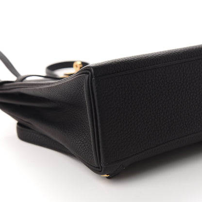Hermes Taurillon Clemence Kelly Ado Backpack Black 5 of 8