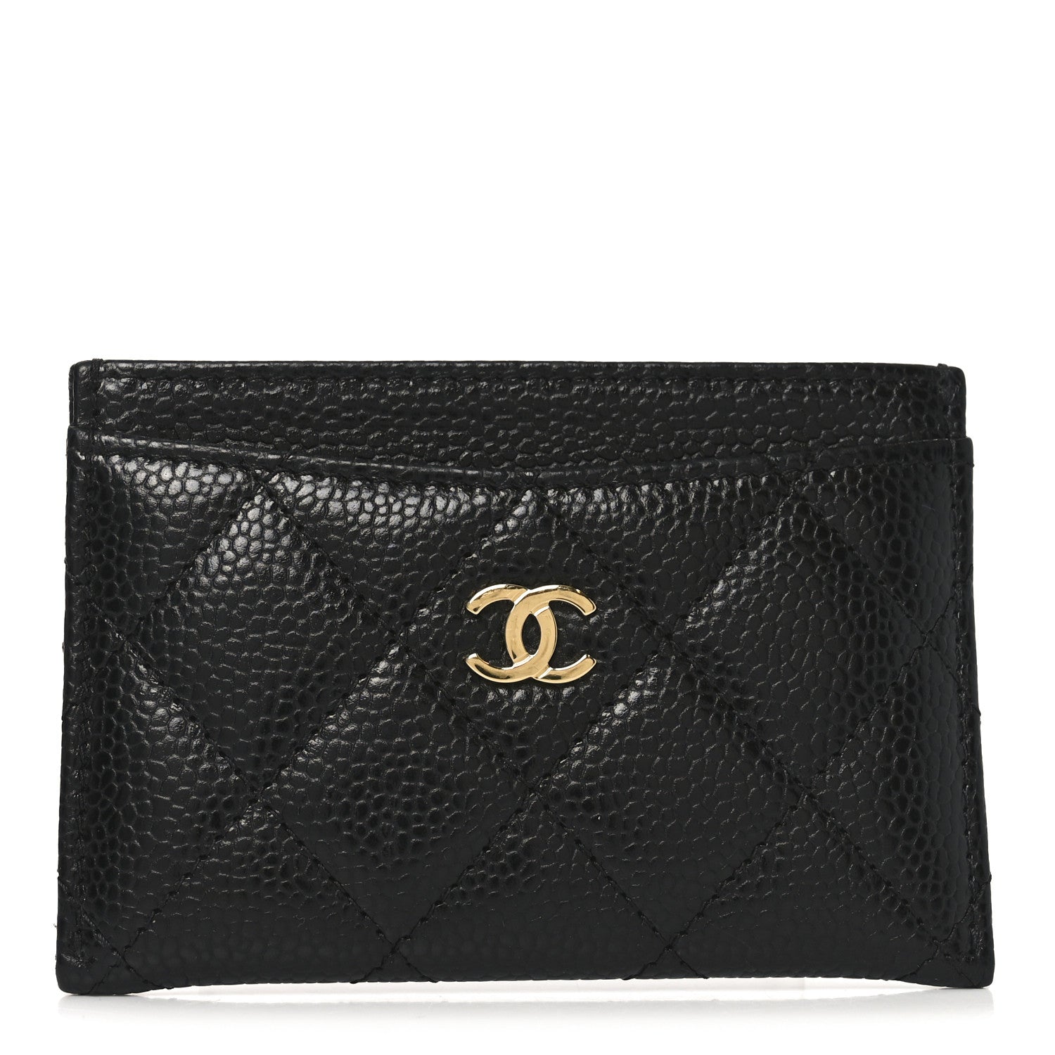 Chanel Caviar Quilted Card Holder Black 1 of 9