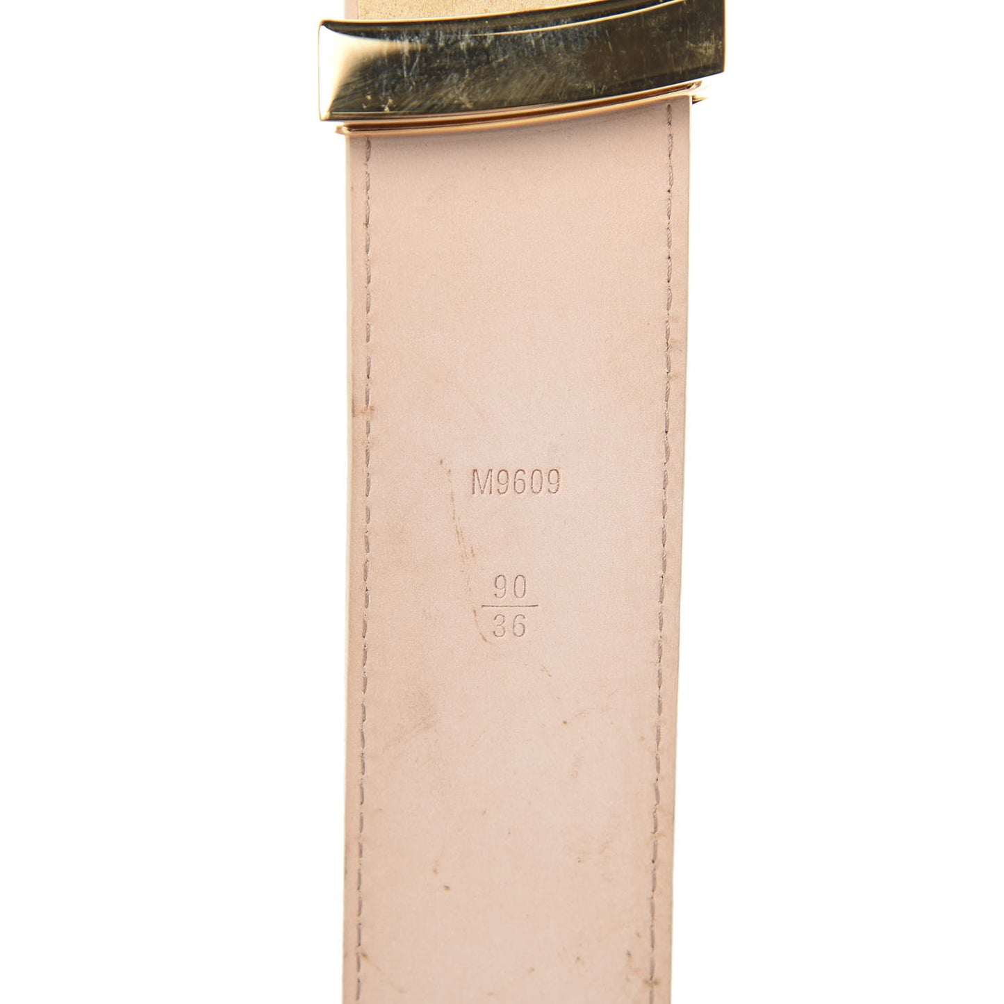 Damier Azur 40mm LV Initiales Belt 90 36