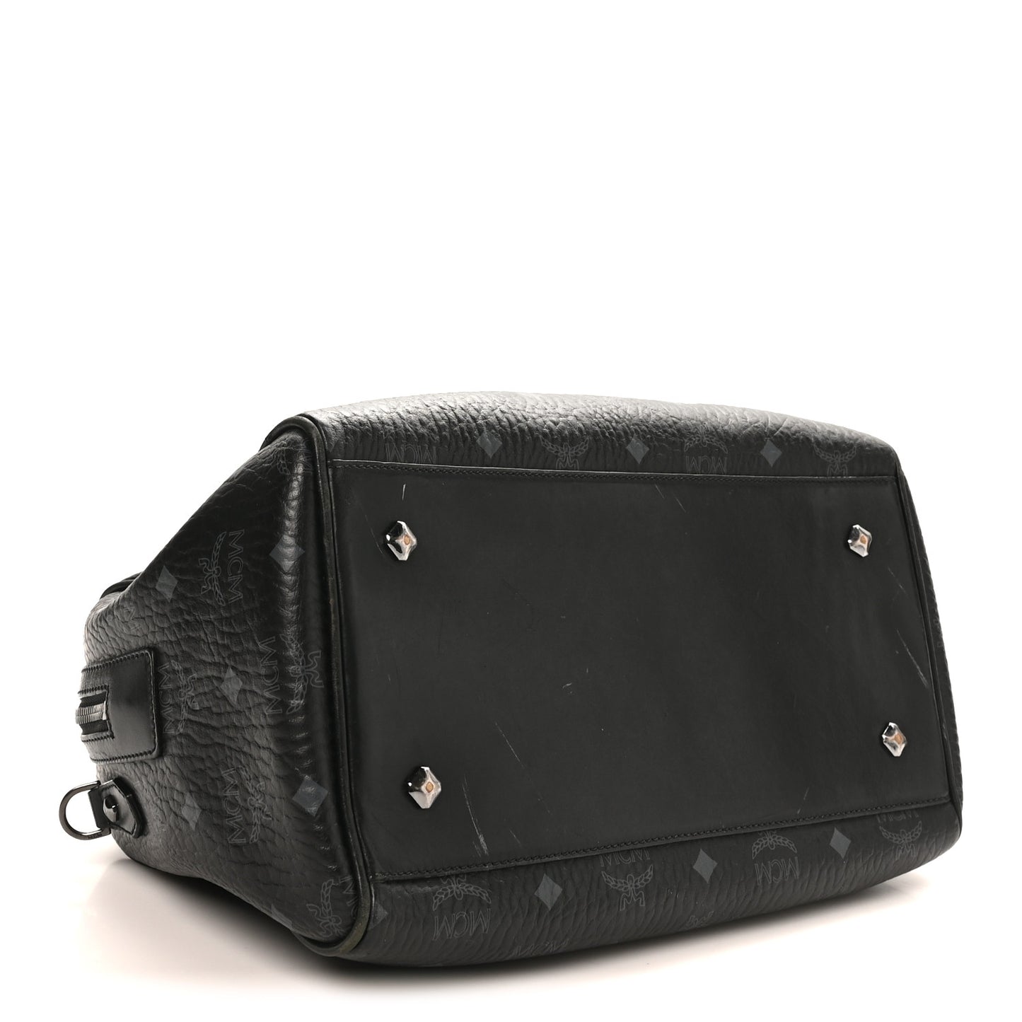 Visetos Heritage Medium Boston Bag Black