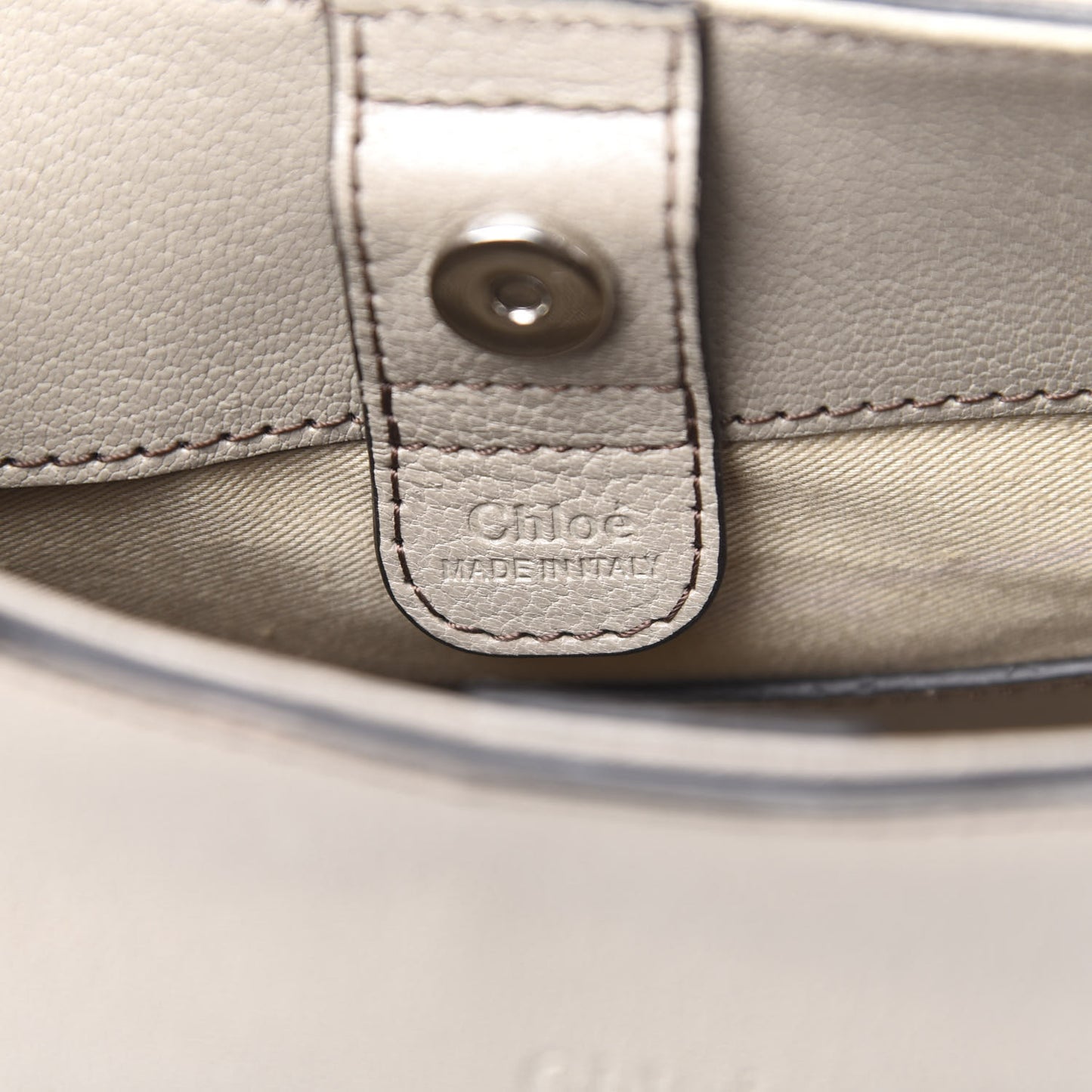Calfskin Medium Tess Hobo Motty Grey