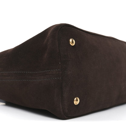 Miu Miu Camoscio Large Aventure Bag Moro 8 of 9