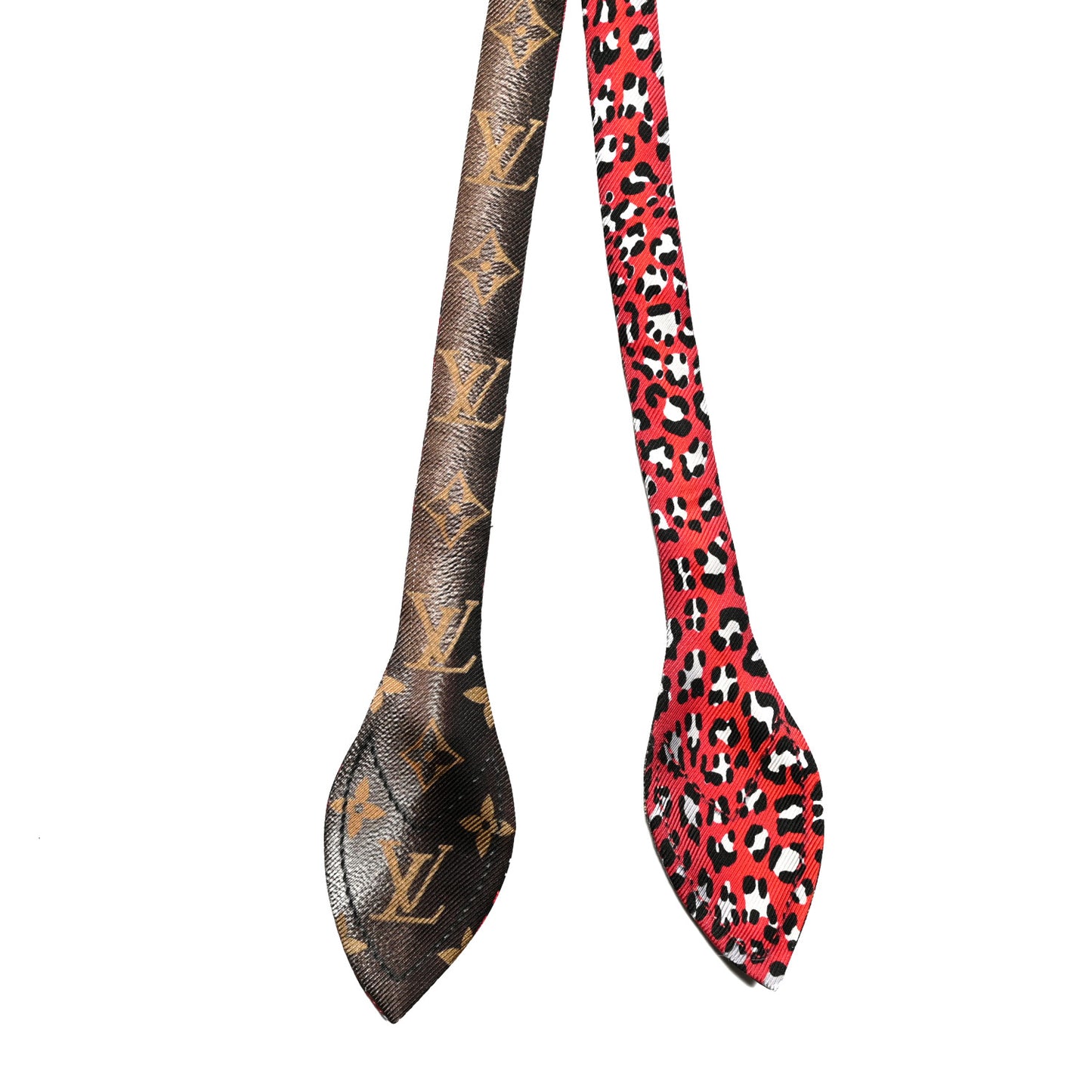 Silk Monogram Vuittamins Bandeau 3D Marron