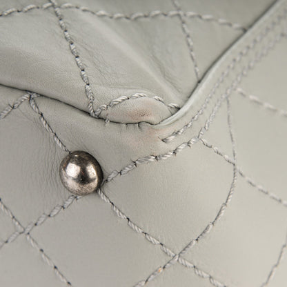 Chanel Calfskin CC Pocket Hobo Grey 10 of 10