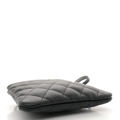 Chanel Lambskin Quilted Crossbody Bag Black 4 of 11