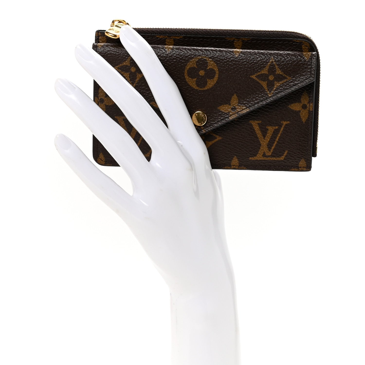 Louis Vuitton Monogram Recto Verso Card Holder Black 2 of 7