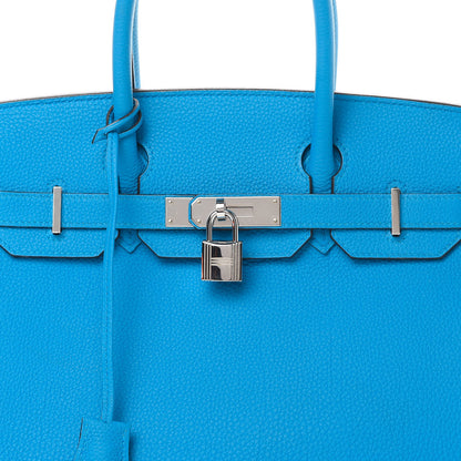 Hermes Togo Birkin 30 Bleu Zanzibar 7 of 12