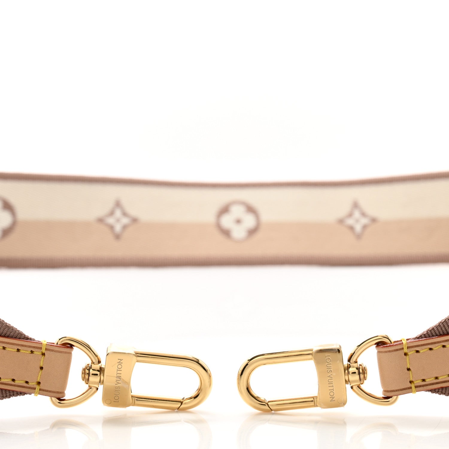 Louis Vuitton Jacquard Speedy Bandouliere 20 Shoulder Strap Beige 3 of 3